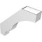 Ekena Millwork 5 1/2-in. W x 30-in. D x 30-in. H Balboa Architectural Grade PVC Knee Brace BRCP055X30X30BOA - alternate 2